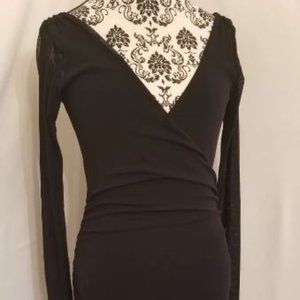 Classy Faux Wrap Dress